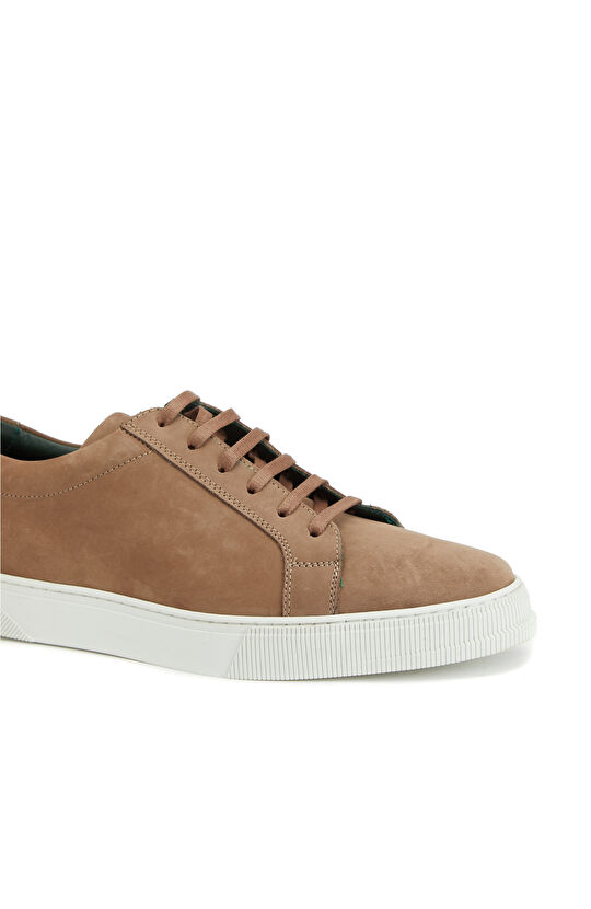 Füme Erkek Deri Sneaker