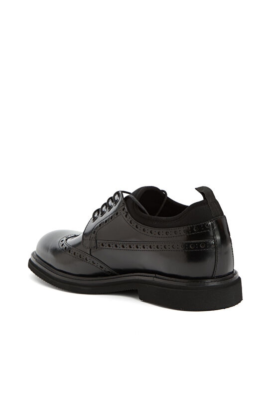 Siyah Erkek Deri Ayakkabı