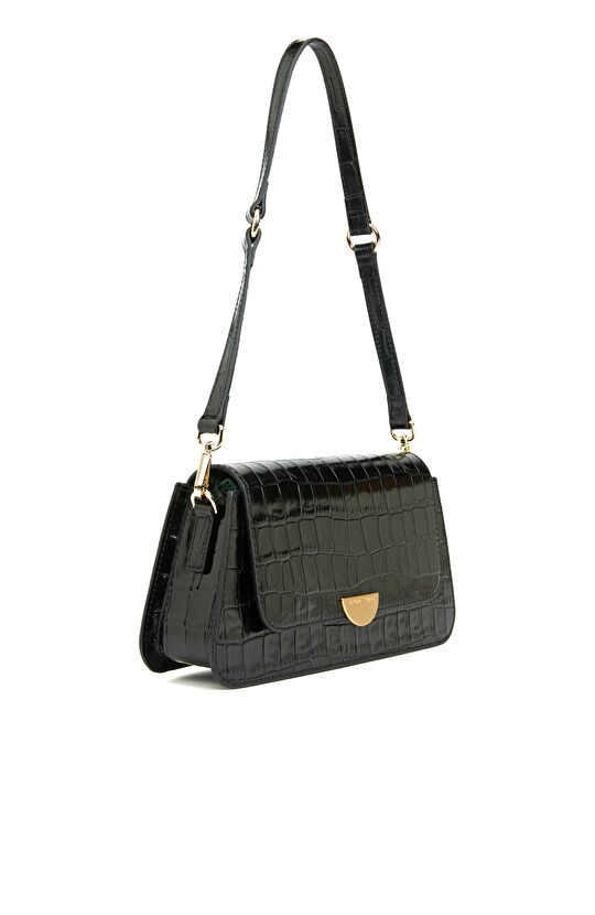 Siyah Kadın Deri Çanta