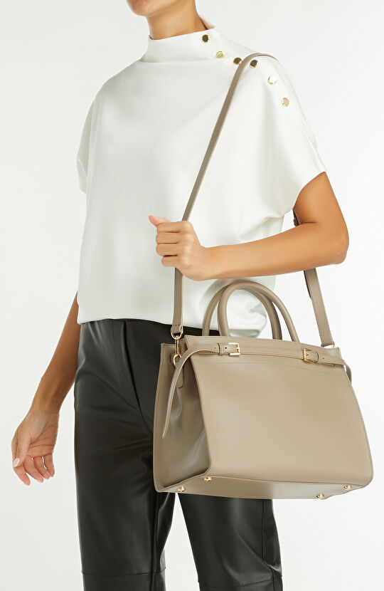 Vizon Kadın Deri Çanta