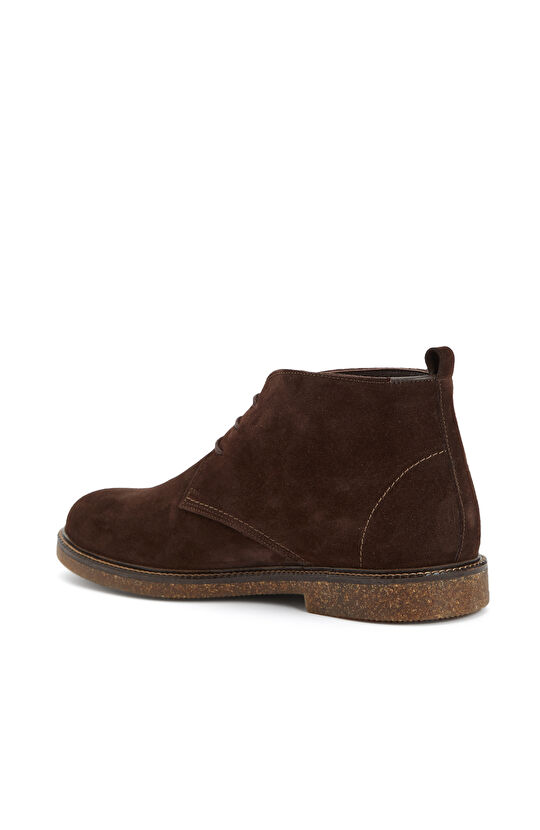 Kahverengi Erkek Süet Bot