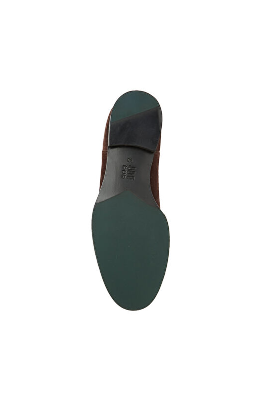 Kahverengi Erkek Chelsea Süet Deri Bot