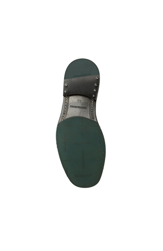 Siyah Desenli Erkek Deri Ayakkabı