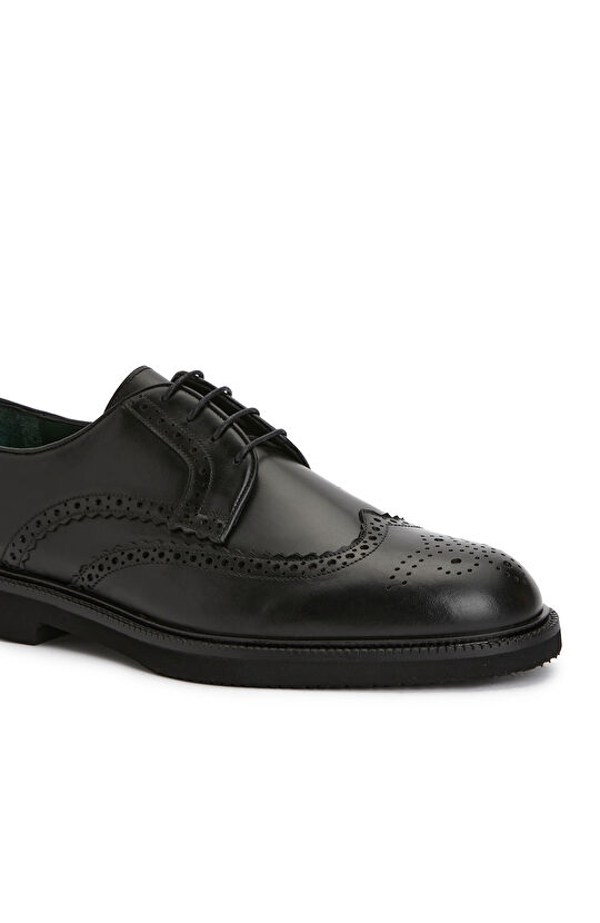 Siyah Erkek Deri Ayakkabı