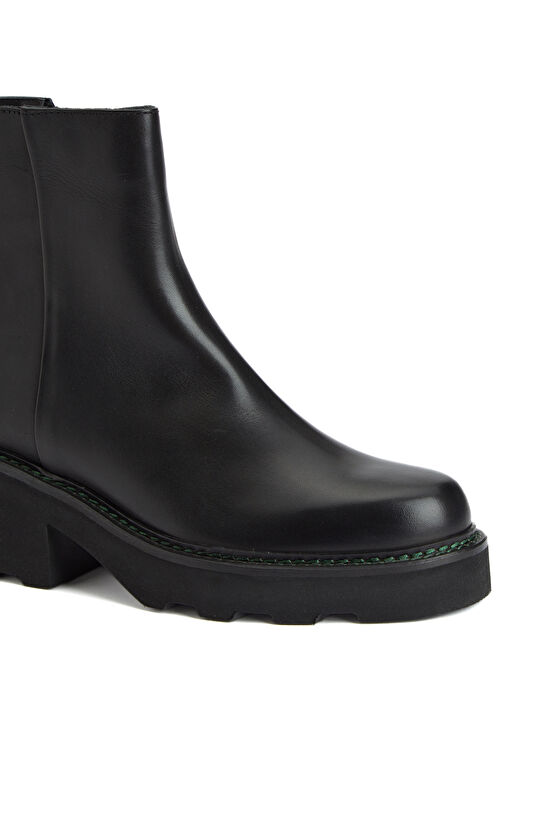 Siyah Kadın Deri Bot