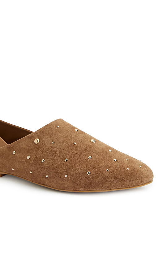 Tütün Kadın Deri Babet