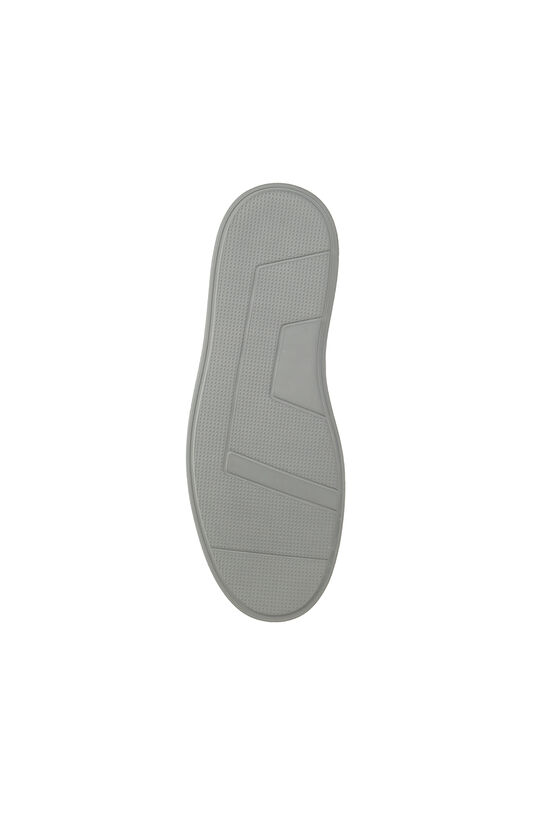 Gri Erkek Deri Sneaker