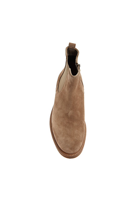 Vizon Erkek Chelsea Süet Deri Bot