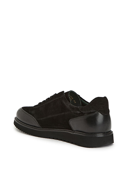 Siyah Erkek Süet Ayakkabı