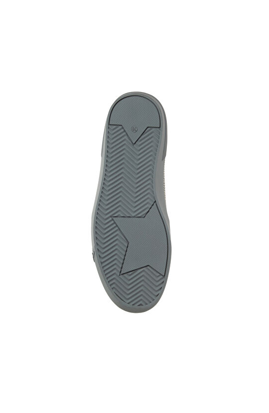 Antrasit Gri Kadın Süet Sneaker