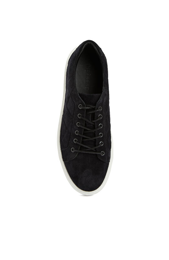 Lacivert Erkek Süet Sneaker