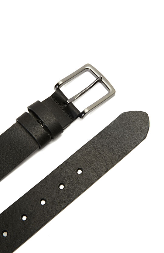 Siyah Erkek Deri Kemer