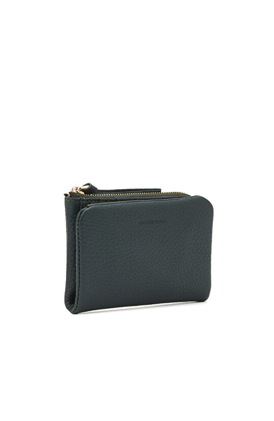 Yeşil Kadın Deri Cüzdan