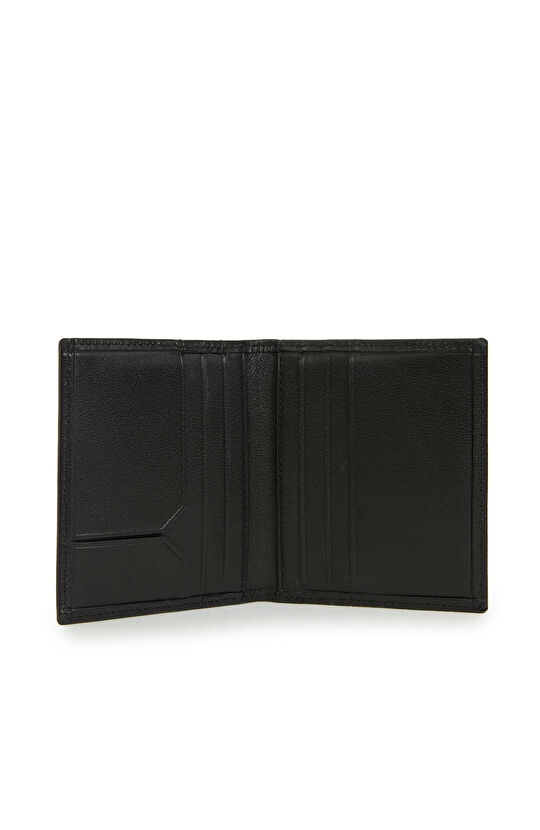 Siyah Erkek Deri Kartlık