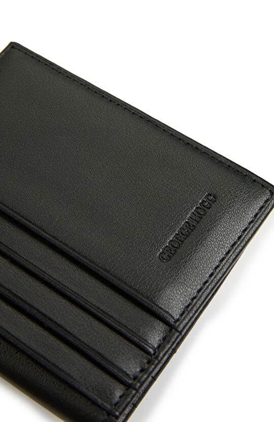 Siyah Erkek Deri Kartlık