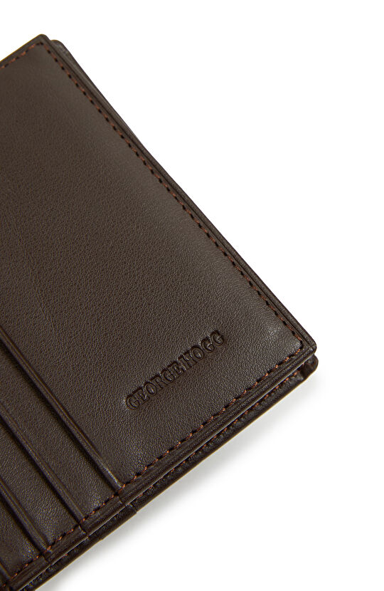 Kahverengi Erkek Deri Kartlık