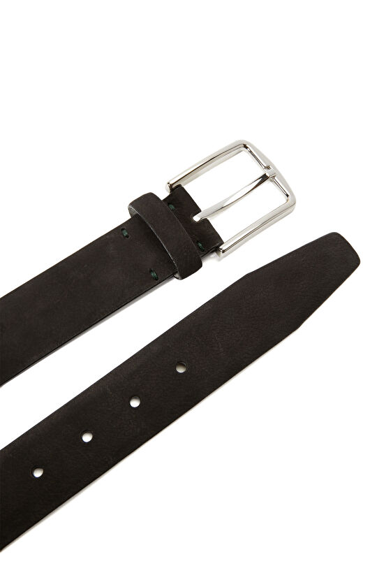 Siyah Erkek Deri Kemer