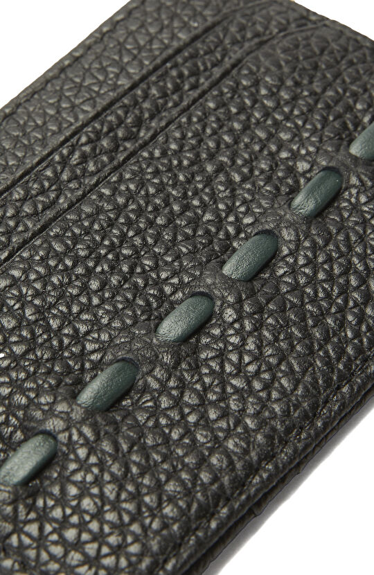 Siyah Erkek Deri Kartlık