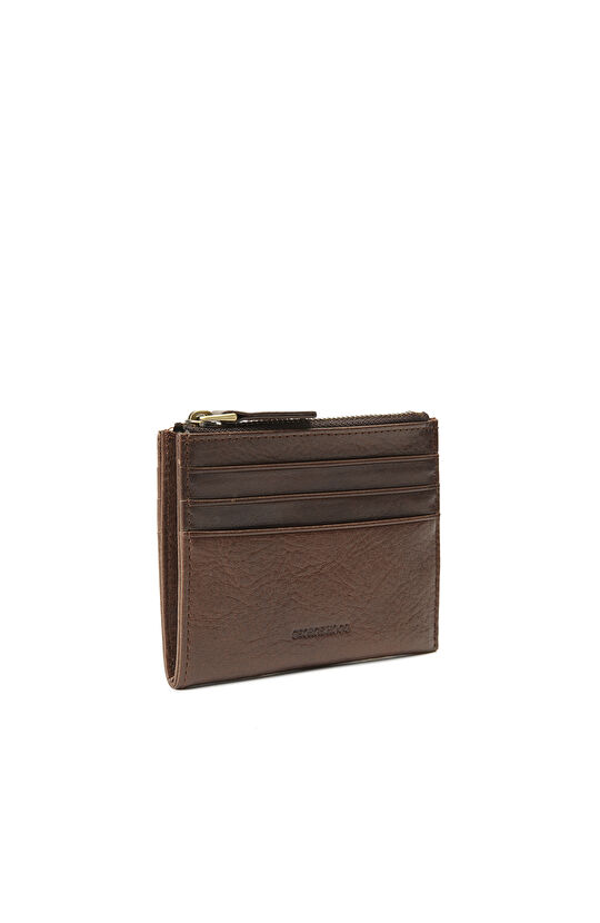 Kahverengi Erkek Deri Kartlık