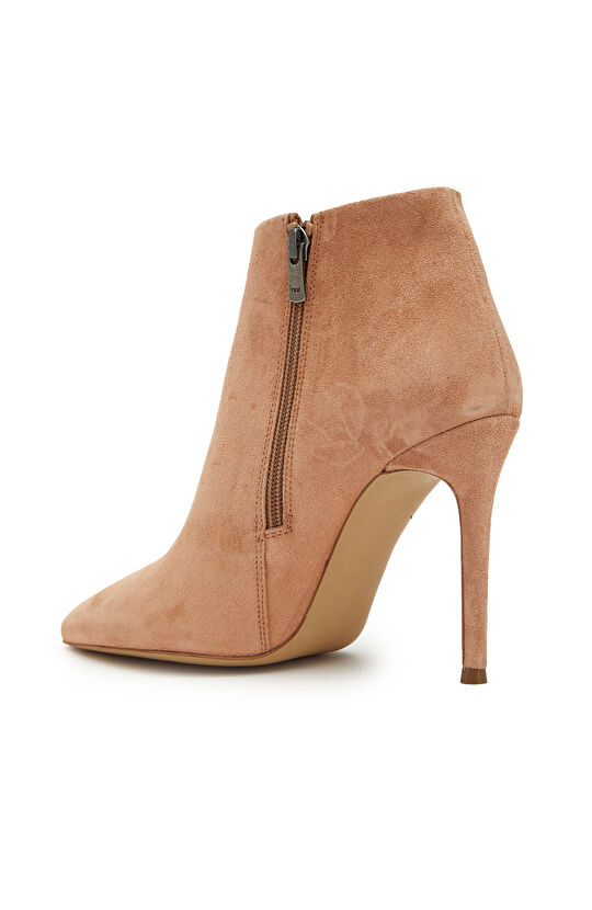 Nude Kadın Deri Süet Bot