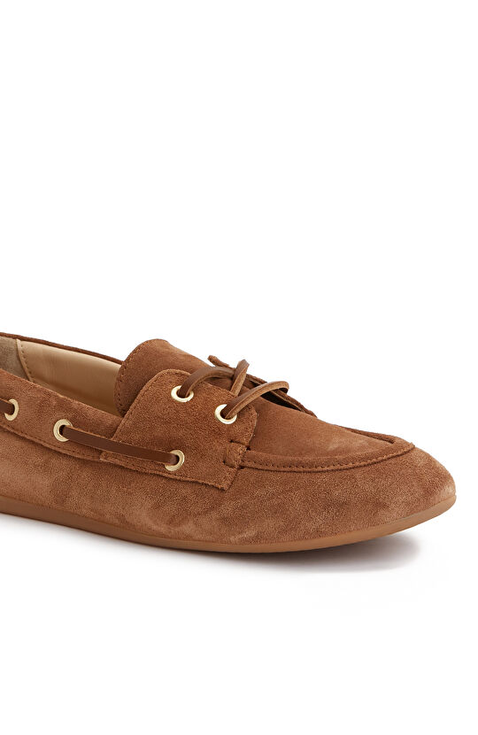 Taba Kadın Süet Ayakkabı