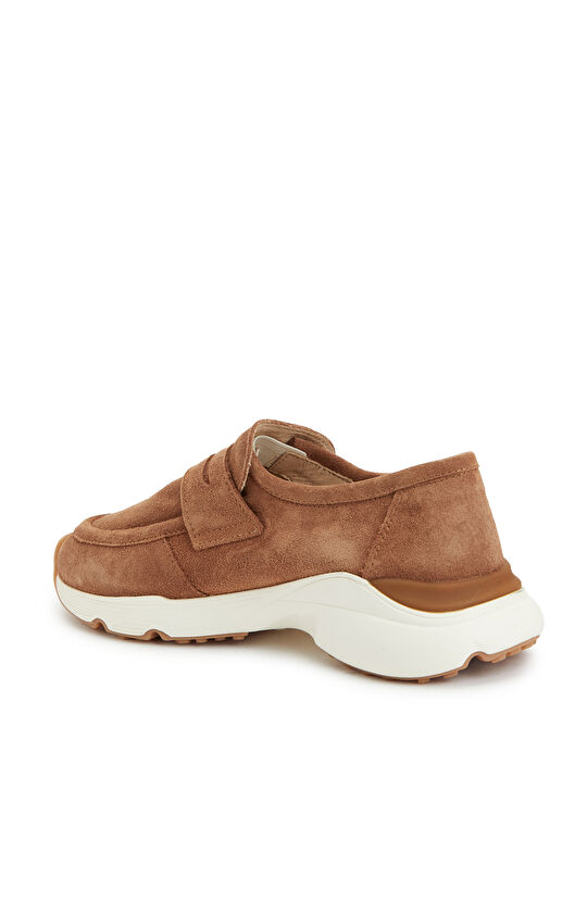 Taba Kadın Deri Ayakkabı