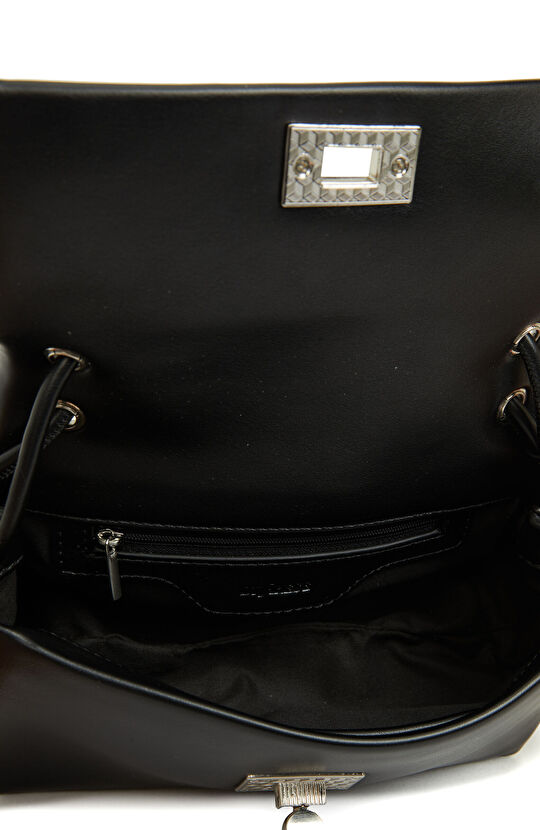 Black Women's Mini Leather Bag