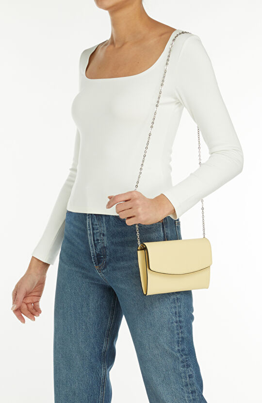 Sarı Kadın Clutch