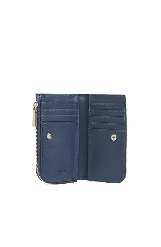 Lacivert Çizgili Kadın Cüzdan