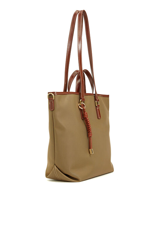 Haki Kadın Shopper Çanta