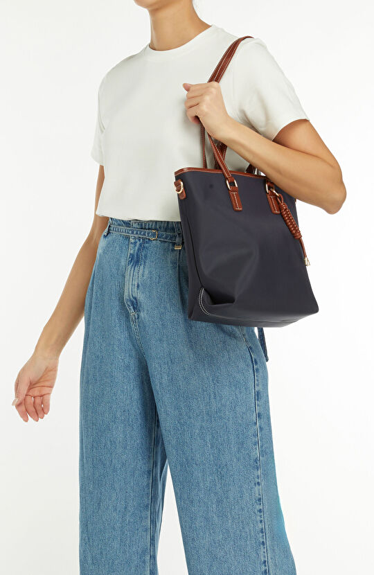 Lacivert Kadın Shopper Çanta