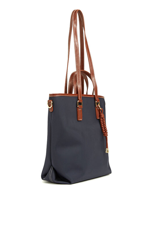 Lacivert Kadın Shopper Çanta