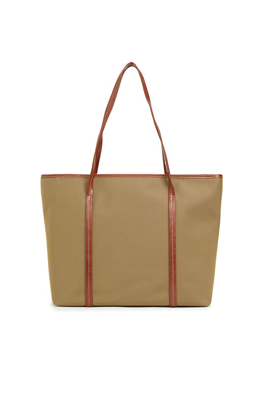 Haki Nylon Kadın Shopper Çanta