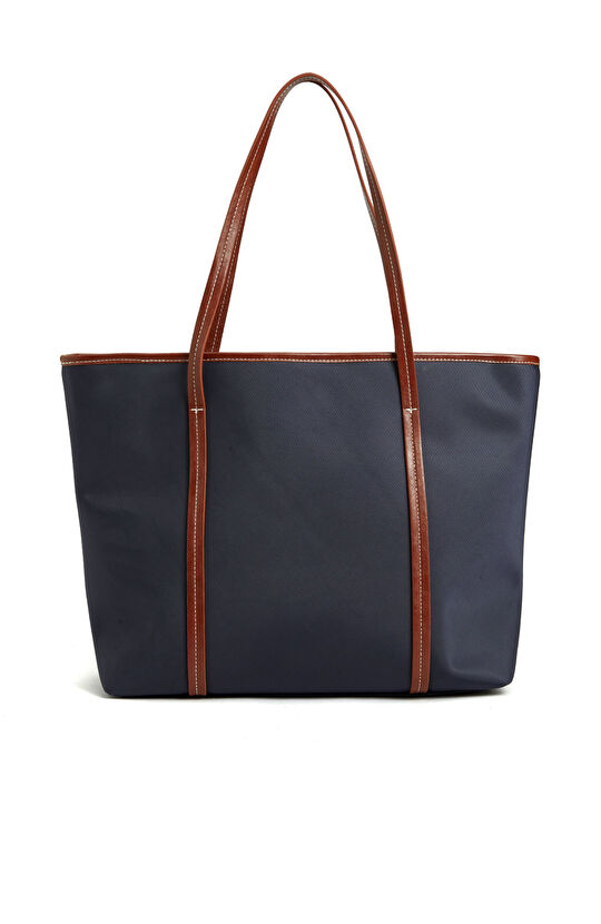 Lacivert Kadın Shopper Çanta