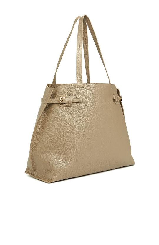 Vizon Kadın Deri Alışveriş Çantası