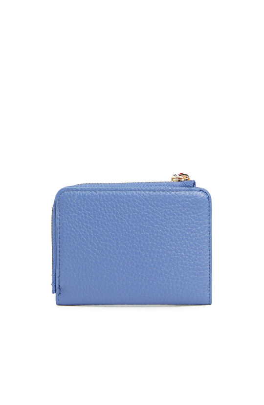 Mavi Charmlı Kadın Cüzdan