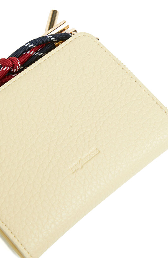 Sarı Charmlı Kadın Cüzdan