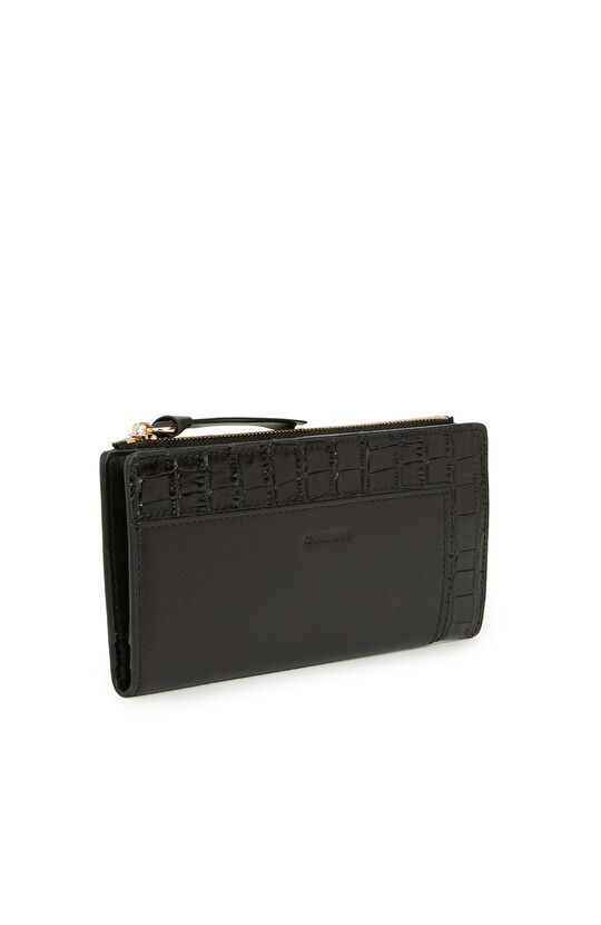 Siyah Kadın Deri Cüzdan