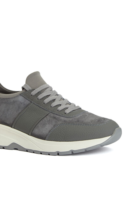 Gri Günlük Rahat Süet Erkek Sneaker