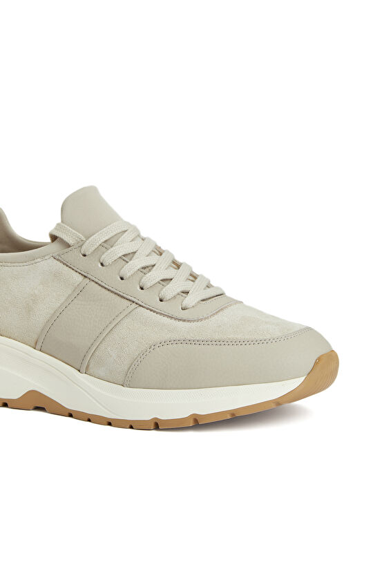 Bej Günlük Rahat Süet Erkek Sneaker