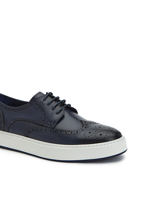 Lacivert Erkek Deri Ayakkabı