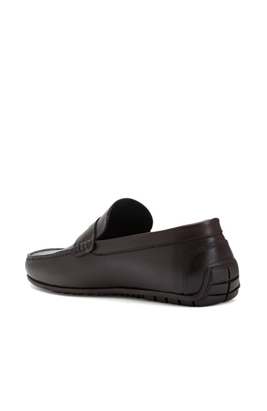 Acı Kahve Erkek Deri Loafer