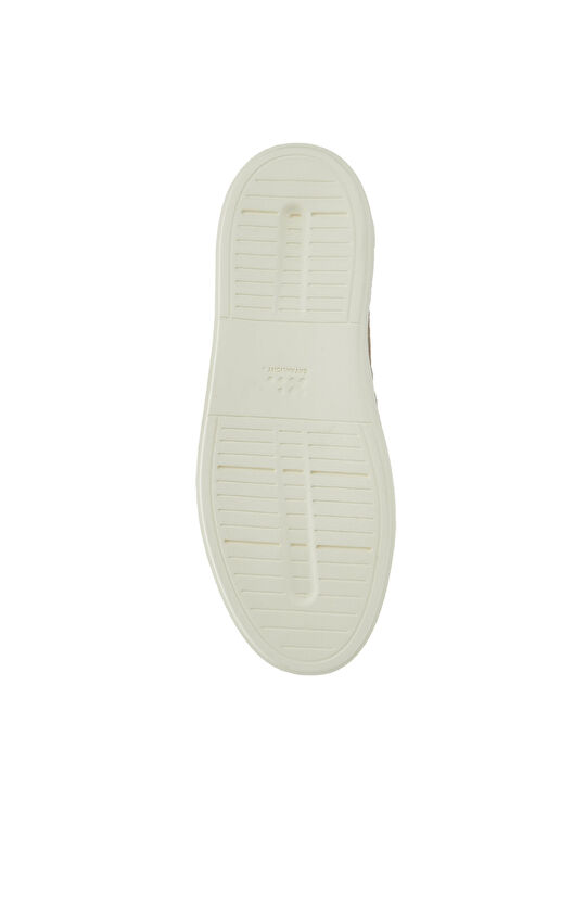 Vizon Günlük Rahat Örgülü Erkek Süet Sneaker