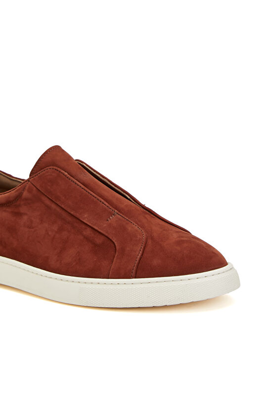 Kiremit Erkek Günlük Deri Sneaker