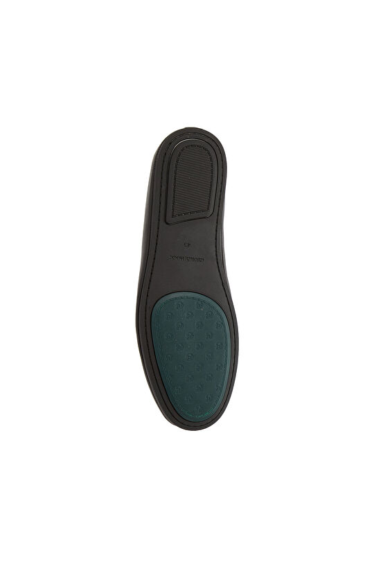 Siyah Erkek Deri Sneaker