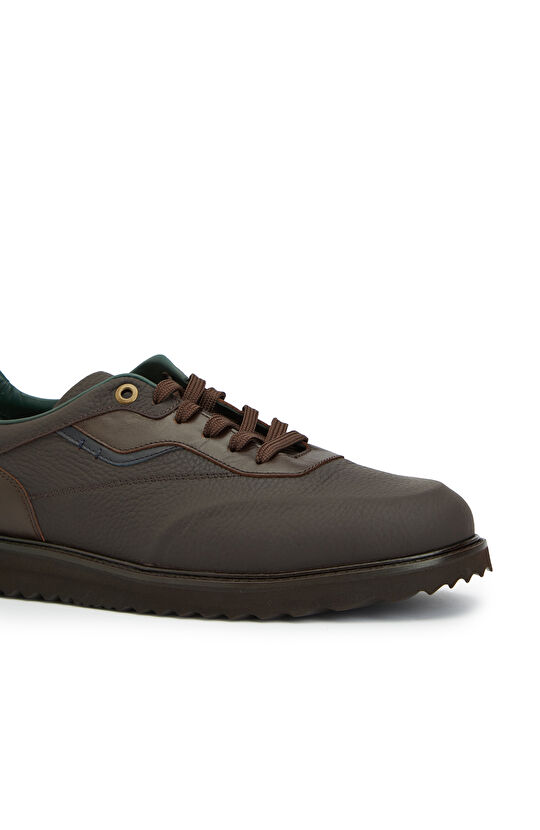 Acı Kahve Erkek Günlük Deri Ayakkabı