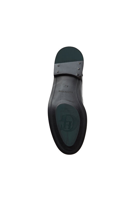 Siyah Bağcıklı Erkek Deri Ayakkabı