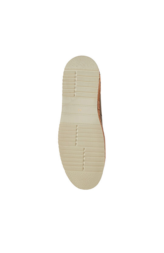 Vizon Saraç Detaylı Erkek Deri Loafer