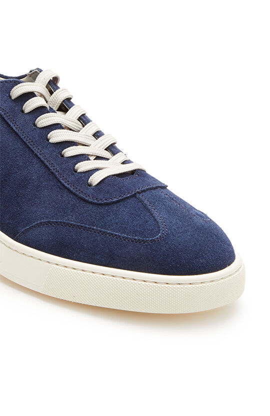 Lacivert Erkek Günlük Rahat Süet Sneaker