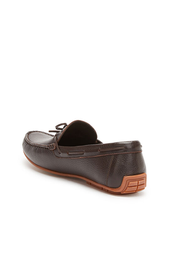 Acı Kahve Erkek Günlük Rahat Deri Loafer